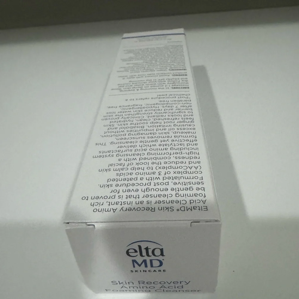 NWT EltaMD Skin Recovery Amino Acid Foaming Cleanser - White - Picture 6 of 6